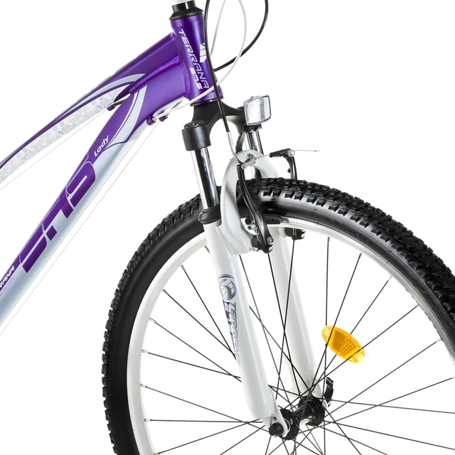 Damen-Mountainbike DHS Terrana 2722 27,5" - Modell 2016 - Violett-Weiss