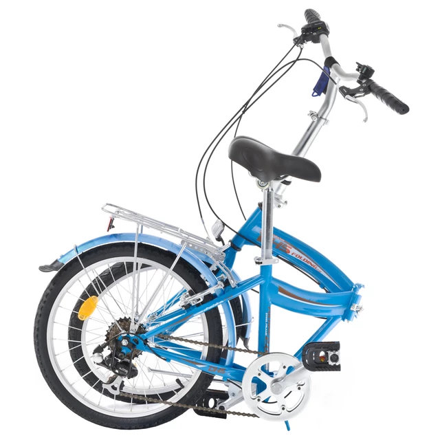 Skladací bicykel DHS City Line 2024 - model 2013 - modrá