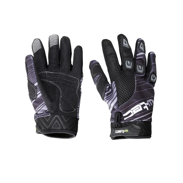 Moto Gloves W-TEC Heralt - Grey - Grey