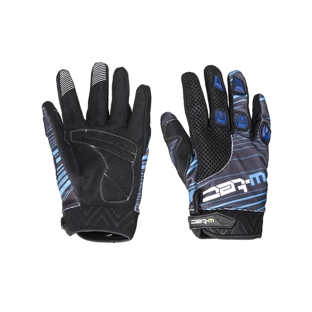 Moto Gloves W-TEC Heralt - Blue - Blue