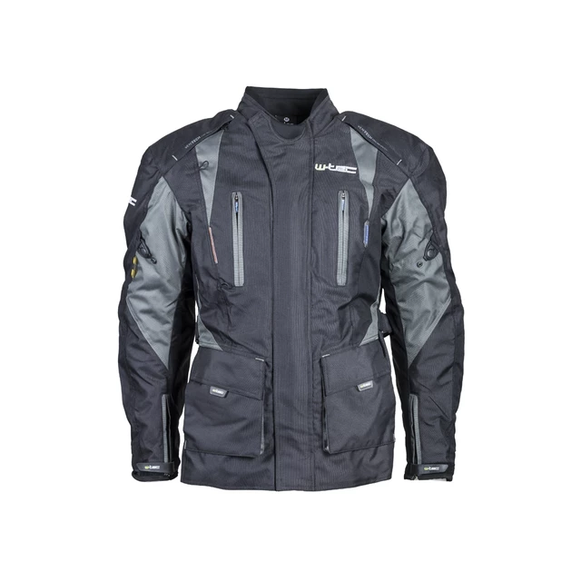 Men’s Moto Jacket with Hydration Pack W-TEC Tasgaid NF-2219 - Black-Khaki - Black-Khaki