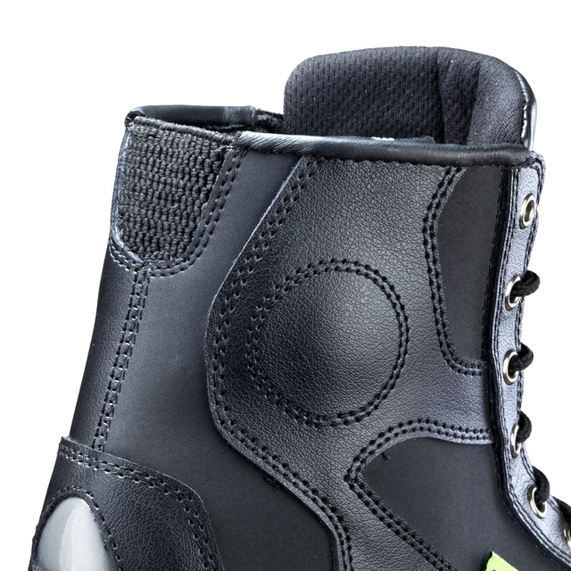 Women’s Leather Moto Boots W-TEC Jartalia - Black