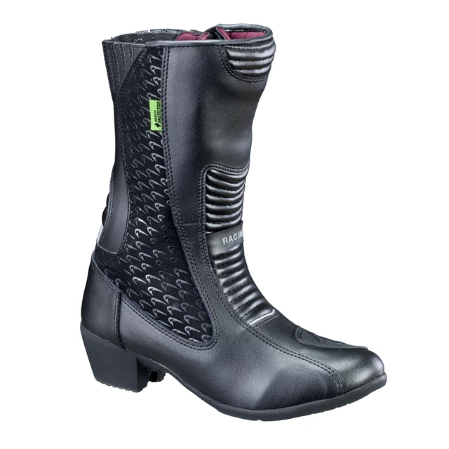 Women’s Leather Moto Boots W-TEC Kurkisa - 36 - Black