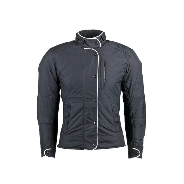 W-TEC NF-2785 Damen Motorradjacke - schwarz-weiß