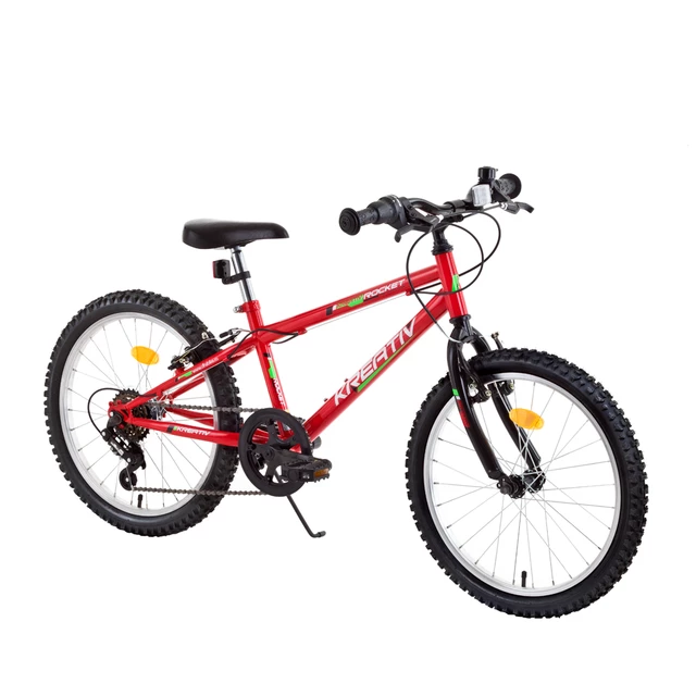 Detský bicykel DHS Kreativ Rocket 2013 - model 2014 - čierna - červená