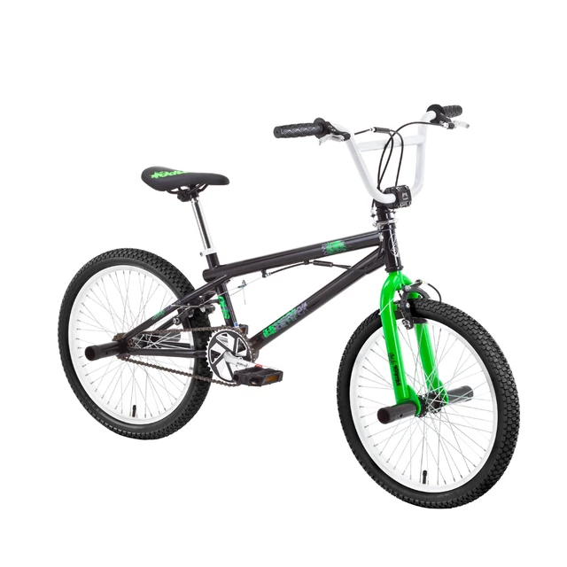 Freestyle bicykel DHS Jumper 2005 - model 2014 - čierno-modrá - čierno-zelená