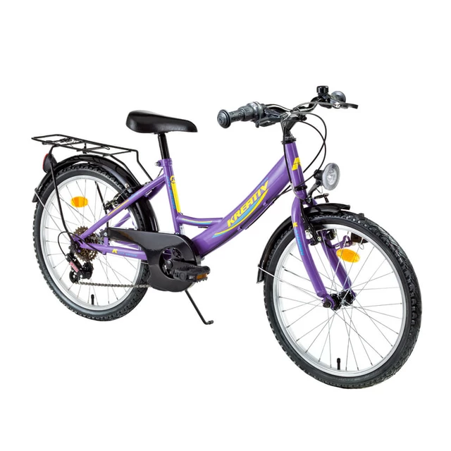 Junior-Fahrrad Kreativ 2414 24" - Modell 2016 - Weiss - Violett