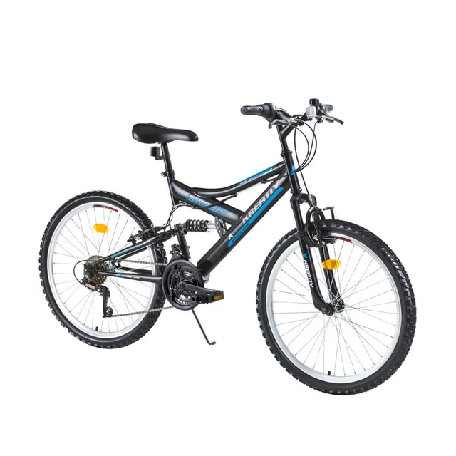 Full-Suspension Junior Bike Kreativ 2441 24” – 2017 - Black