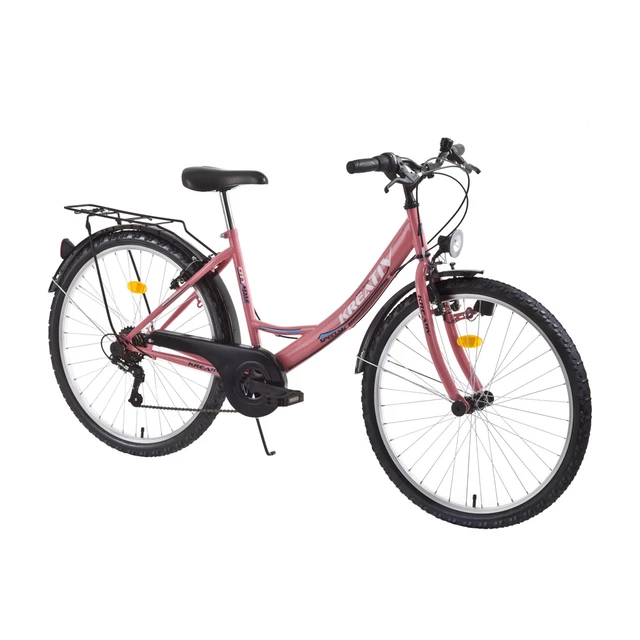 Lady´s treking bike DHS Kreativ 2614 26" - model 2015 - Pink