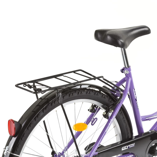 Dámsky trekingový bicykel DHS Kreativ 2614 26" - model 2015 - fialová