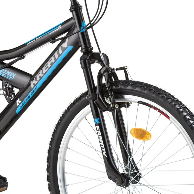 Juniorské celoodpružené kolo Kreativ 2441 24" - model 2017