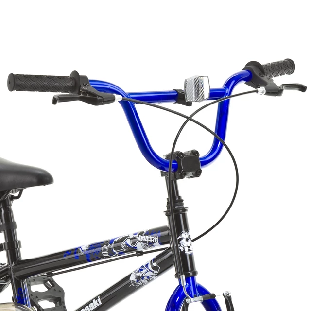 Detský bicykel KAWASAKI Kraffiti 16" - model 2014 - čierno-modrá