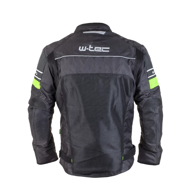 Férfi motoros kabát W-TEC Meltsch - neon-zöld-fekete