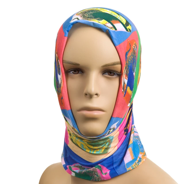 Universal multifunctional scarf ROLEFF Pop art