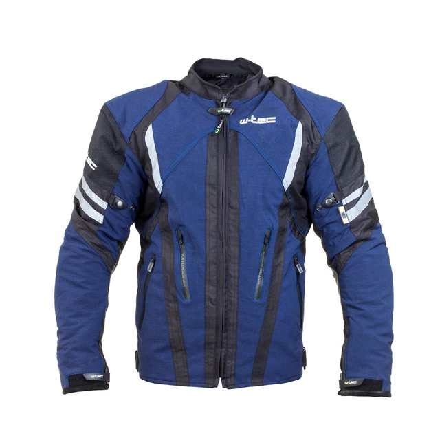 Men's Moto Jacket W-TEC Briesau - 5XL - Blue-Black