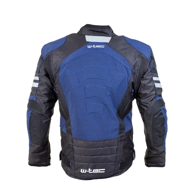 Men's Moto Jacket W-TEC Briesau - Blue-Black