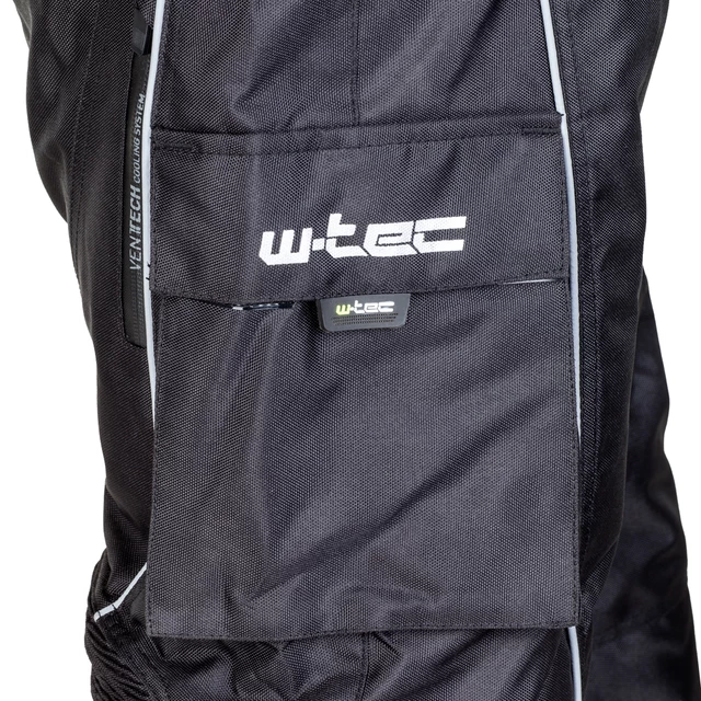 Мото панталон W-TEC Kubitin NF-2606 - черен
