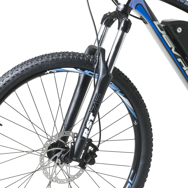 Elektryczny rower górski Devron 27225 27,5" 1.0 - Czarny rajdowy