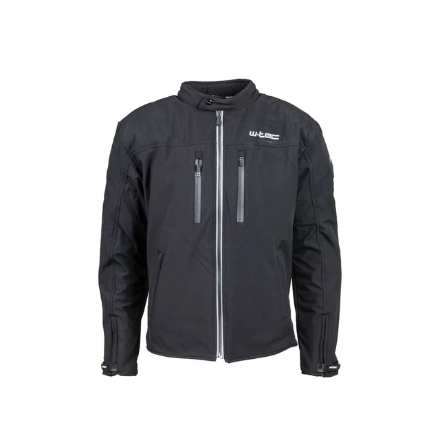 Men’s Softshell Moto Jacket W-TEC Kainar NF-2755 - Black - Black