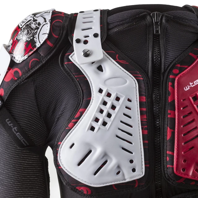 Children’s Body Protector W-TEC NF-3504 - Black-Red