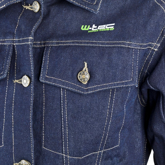 W-TEC NF-2980 Damen Motorrad Jeansjacke - dunkelblau