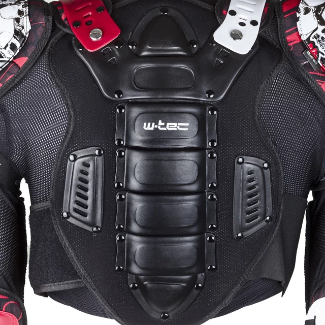 Children’s Body Protector W-TEC NF-3504 - Black-Red