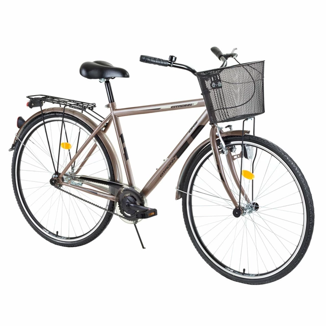 Trekking Bike DHS Citadinne 2831 28” – 2015 - Black - Brown
