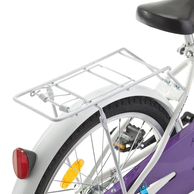 Detský bicykel DHS Miss Twenty 2002 20" - model 2015 - biela