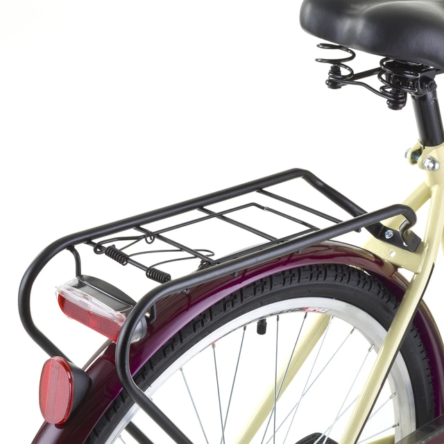 Mestský bicykel DHS Citadinne 2636 26" - model 2015 - žlto-červená