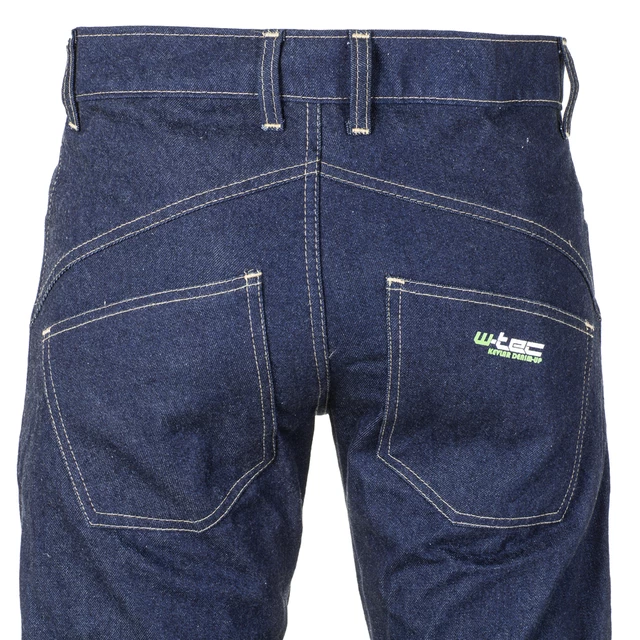 Spodnie motocyklowe damskie jeansowe W-TEC NF-2990 - Ciemny niebieski