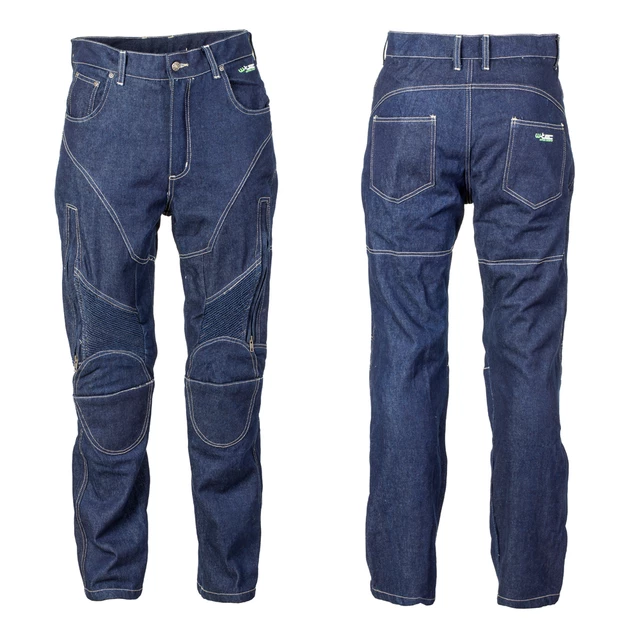 Pánské moto jeansy W-TEC NF-2931 - tmavě modrá