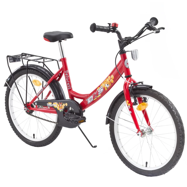 Dětské kolo  DHS Princess 2002 - model 2011 - červená