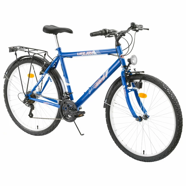 Bicykel DHS Life Joy 2613 - červená - modrá