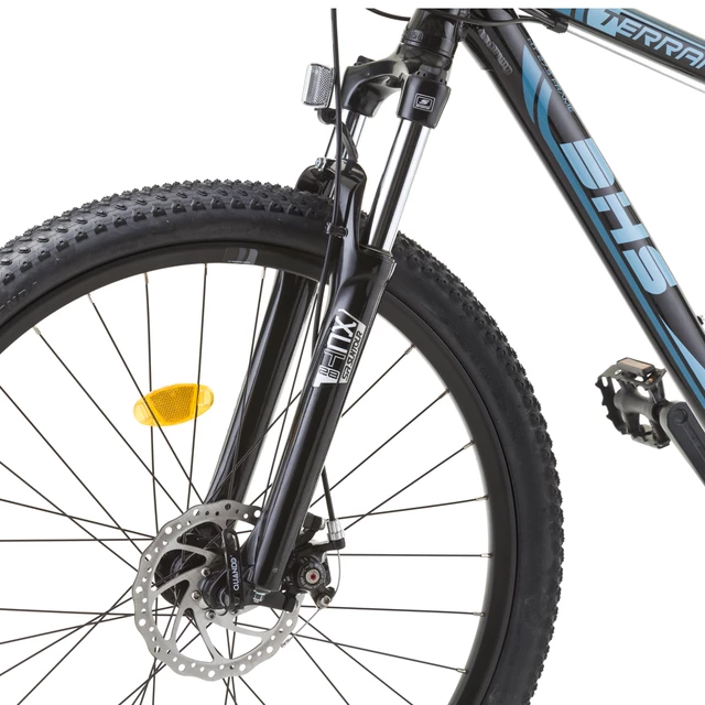 Horský bicykel DHS Terrana 2725 27,5" - model 2015 - čierno-modrá