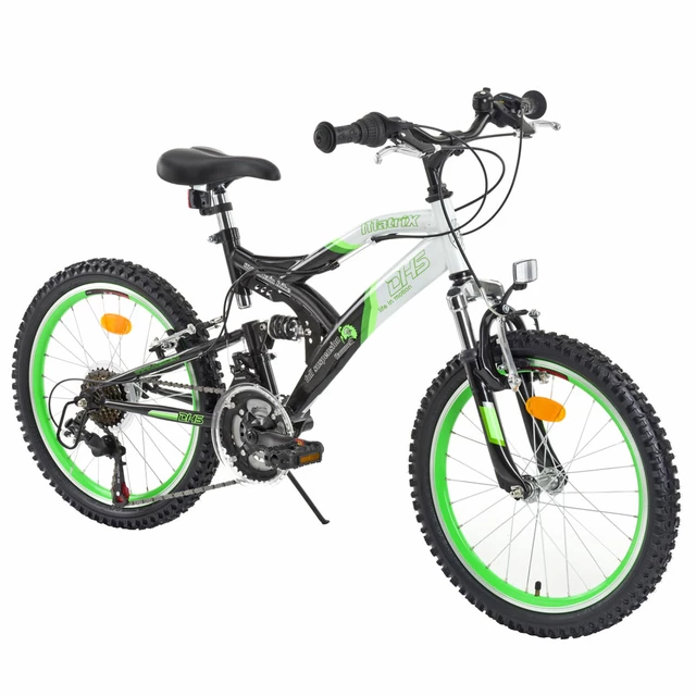 Celoodpružené kolo DHS 2045 Matrix - model 2011 - černo-zelená