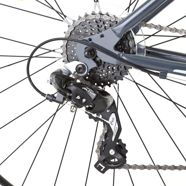 Női cross kerékpár DHS Contura 2866 28" - fekete-szürke