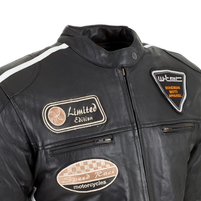 Women's Leather Motorcycle Jacket W-TEC Sheawen Lady - XL