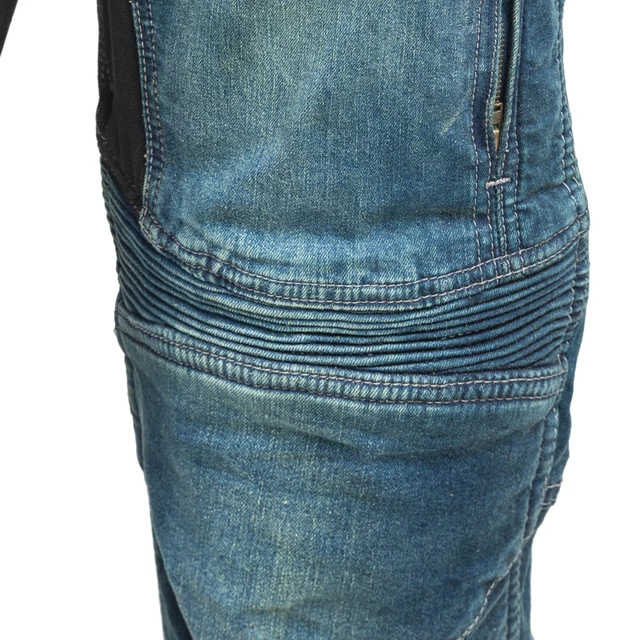 Pánske moto jeansy W-TEC Wicho - modrá