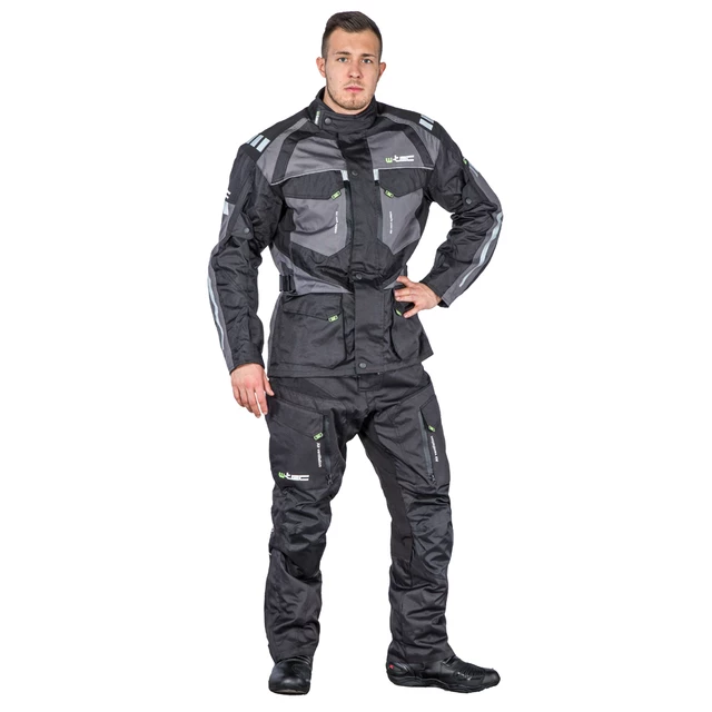 Men’s Moto Pants W-TEC Kaluzza GS-1614 - Black