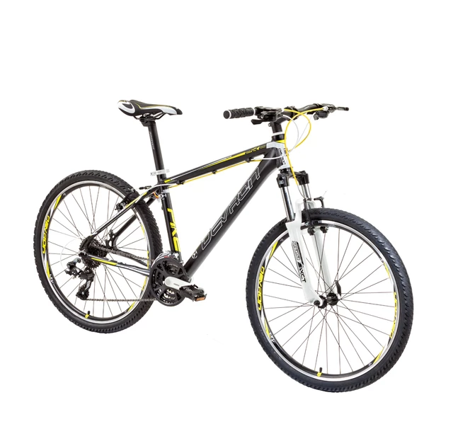 Horský bicykel DHS Devron Pike S1 - model 2014 - červená - čierno-žltá