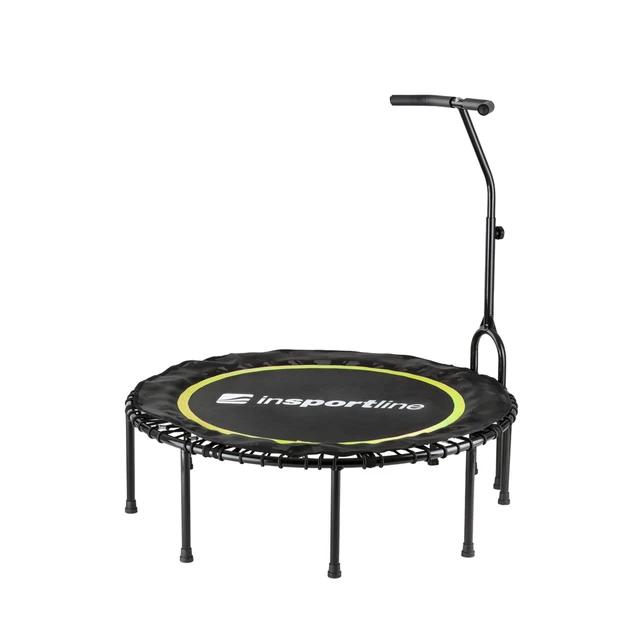 Bezpružinová Jumping fitness trampolína inSPORTline Cordy 114 cm - žltá