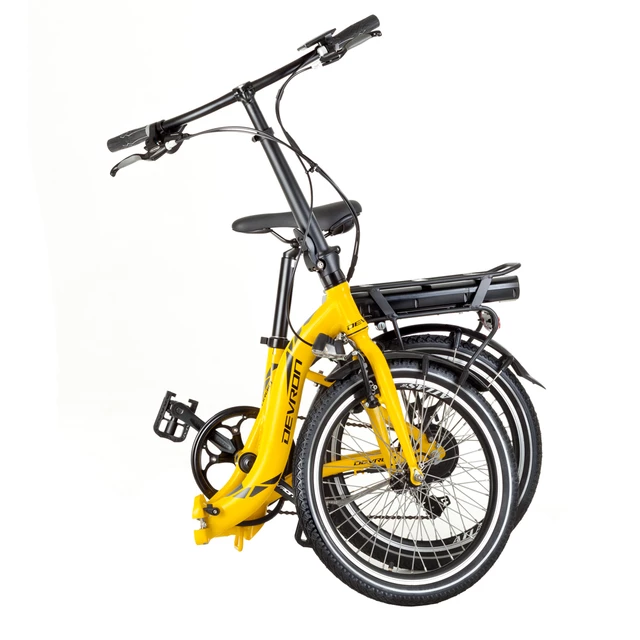 Folding E-Bike Devron 20122 20" - 2017 - Yellow