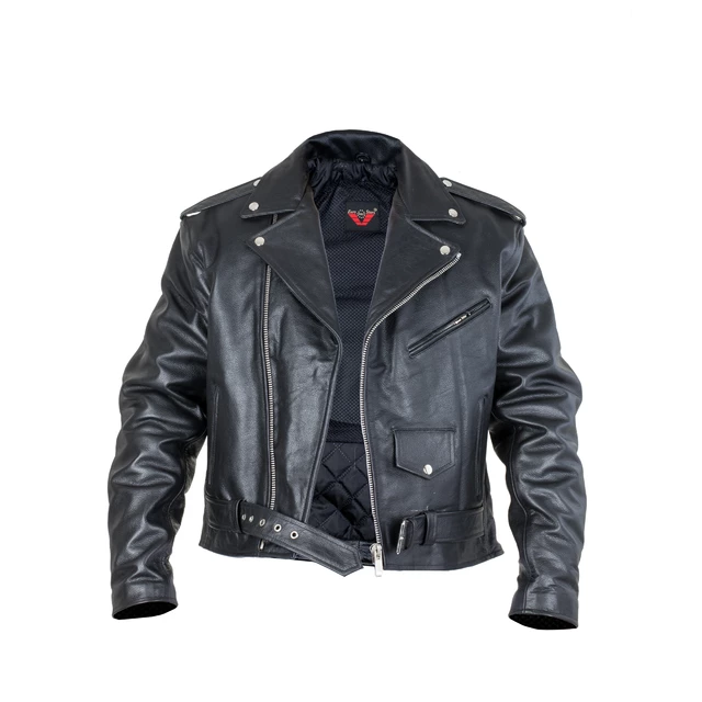 Kožená moto bunda Sodager Live To Ride Jacket - 5XL