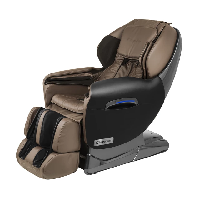 Massage Chair inSPORTline Dugles II - Beige-Grey - Brown-Black
