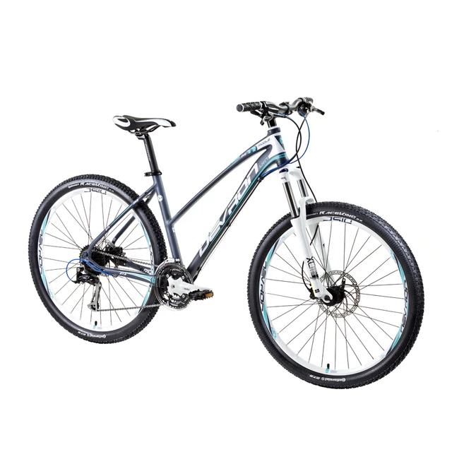 Dámsky horský bicykel Devron Riddle LH1.7 27,5" - model 2015 - Emerald Gray - Emerald Gray