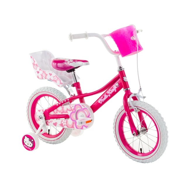 Rower dziecięcy różowy HELLO KITTY Shinny 14"