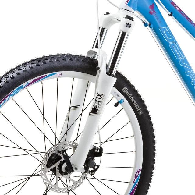 Rower górski dla kobiet Devron Pike LS2.6 26" - model 2015 - Szara pomadka