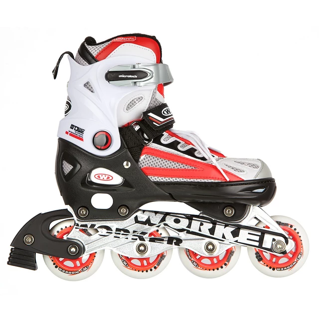 WORKER Nolan 2in1 in-line skates - Red, L (40-43)