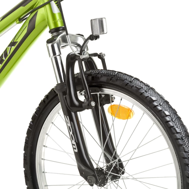 Celoodpružený detský bicykel Matrix Flash 20" - model 2015 - červeno-čierna