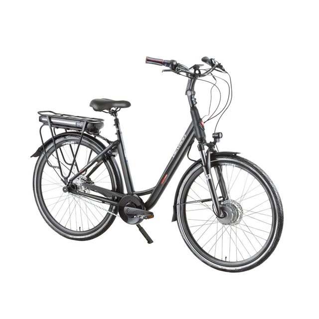 Miejski rower elektryczny 28126 28" 4.0 - Czarny - Czarny